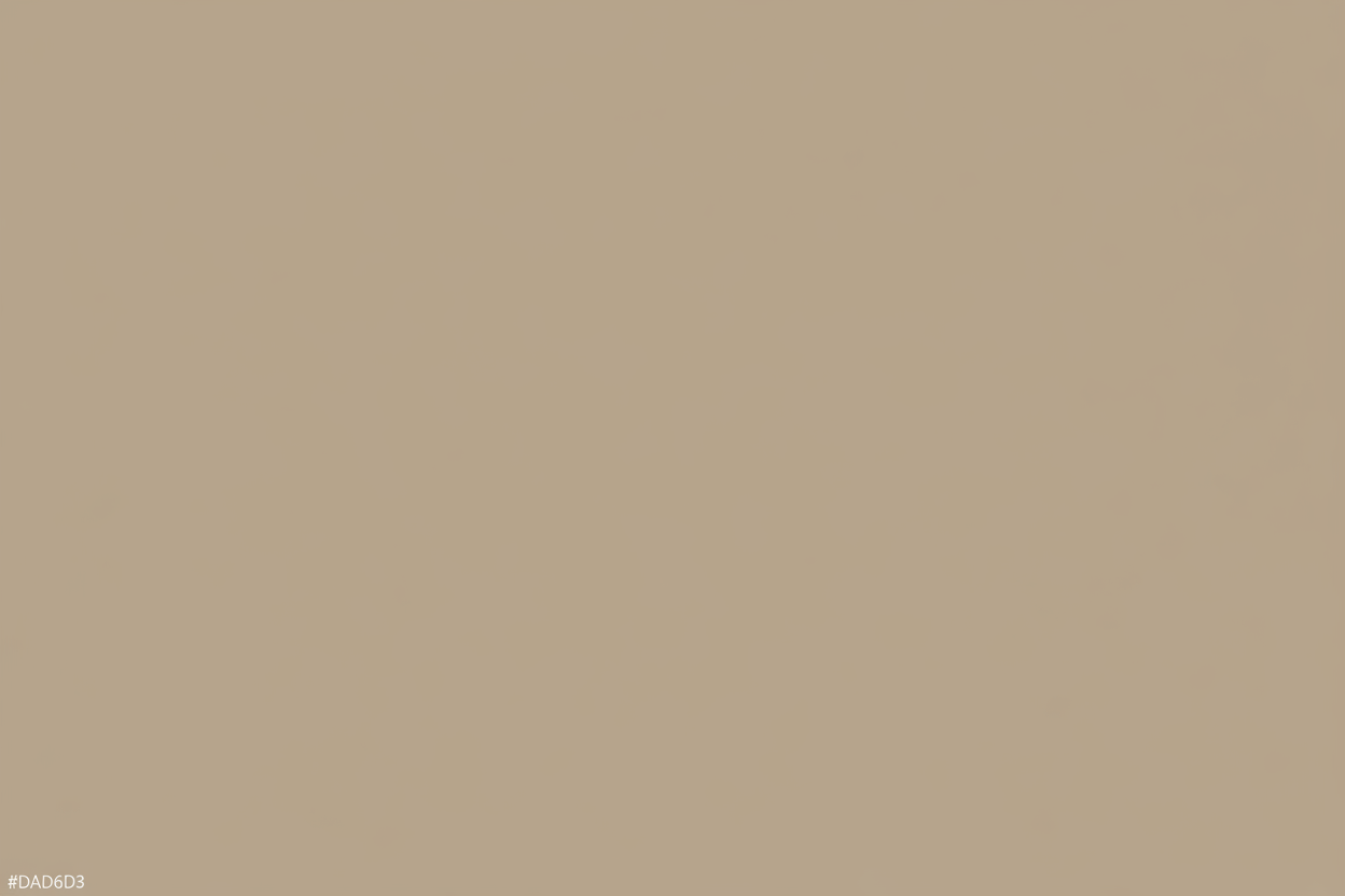 create a warm taupe colour backround #DAD6D3